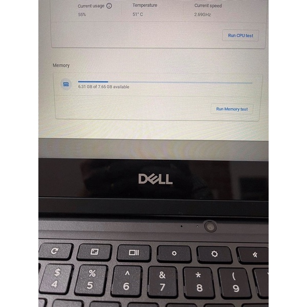 Laptop Dell Chromebook 3100 loại 2in1 đời 2021  Ram 8Gb dùng học tập, chơi game