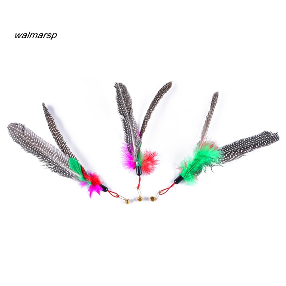 Gậy Lông Vũ Gắn Chuông Thay Thế Đồ Chơi Tương Tác Cho Mèo