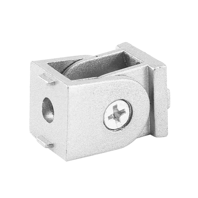 Đầu nối khớp xoay linh hoạt bằng hợp kim 2 cái 'Lot cho hồ sơ đùn nhôm tiêu chuẩn Eu 2020