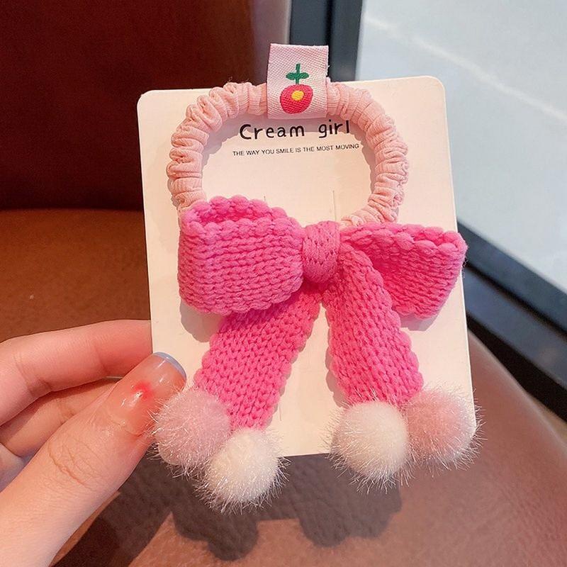 PVN57671 Dây Buộc Tóc Đính Nơ Dễ Thương Cho Bé Gái