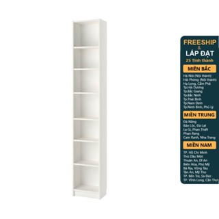 JELLY, Kệ sách 7 tầng SHE_135, 40x28x234cm, Scandi Home