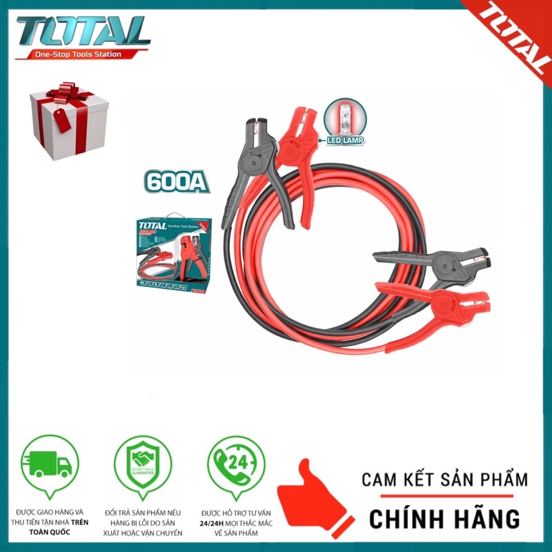 TOTAL Dây Cáp Sạc Bình 200AMP PBCA12001 / 600AMP PBCA16008L