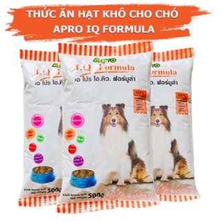 Hạt cho chó apro iq formula gói 500gr - siêu rẻ