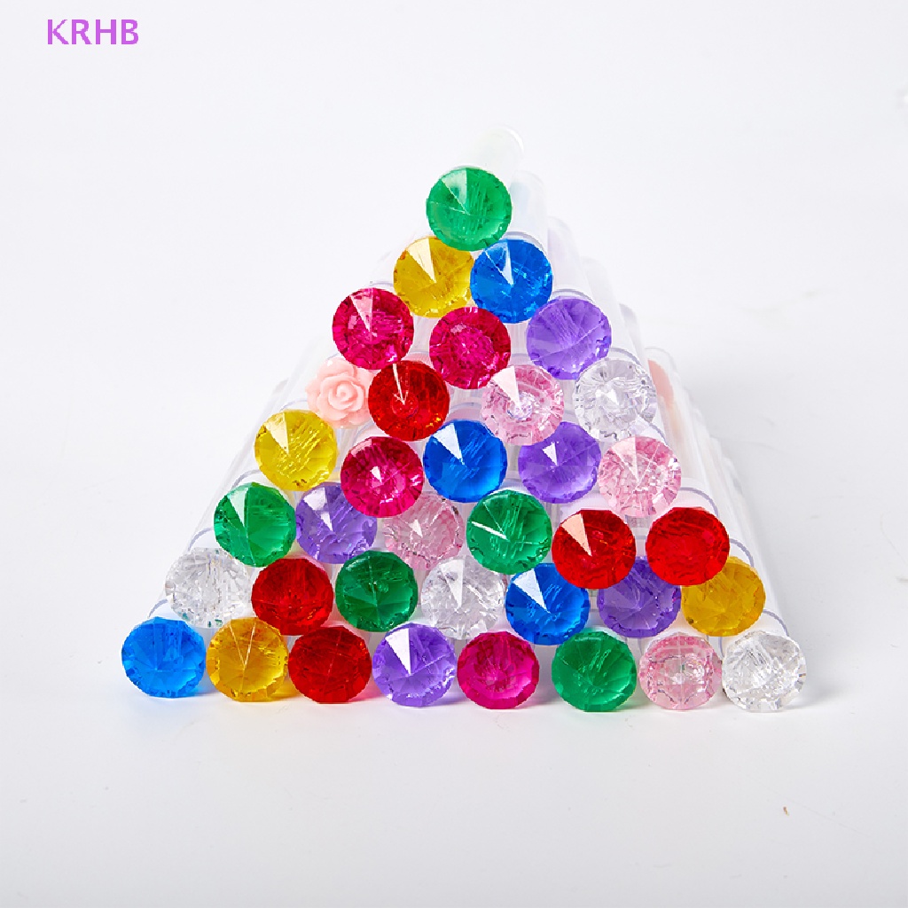 Cọ Chuốt Lông Mi / Lông Mày KRHB Thiết Kế Vỏ Đính Kim Cương Sang Trọng