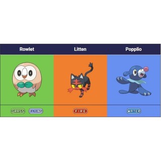 [Tổng hợp] Starter + Pokemon Gen 7