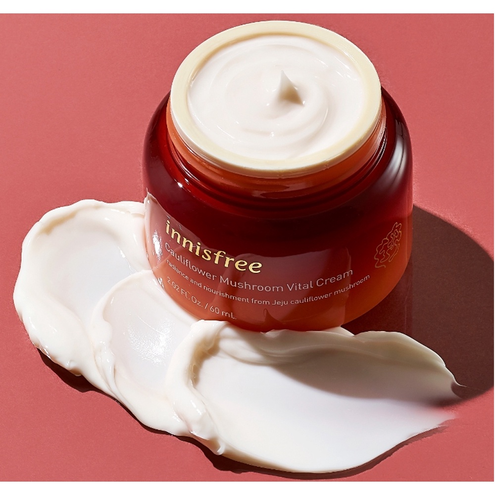 Tinh Chất Dưỡng Da  CHỐNG LÃO HOÁ Innisfree Chiết Xuất Cauliflower Cream 60ml / Serum 50ml