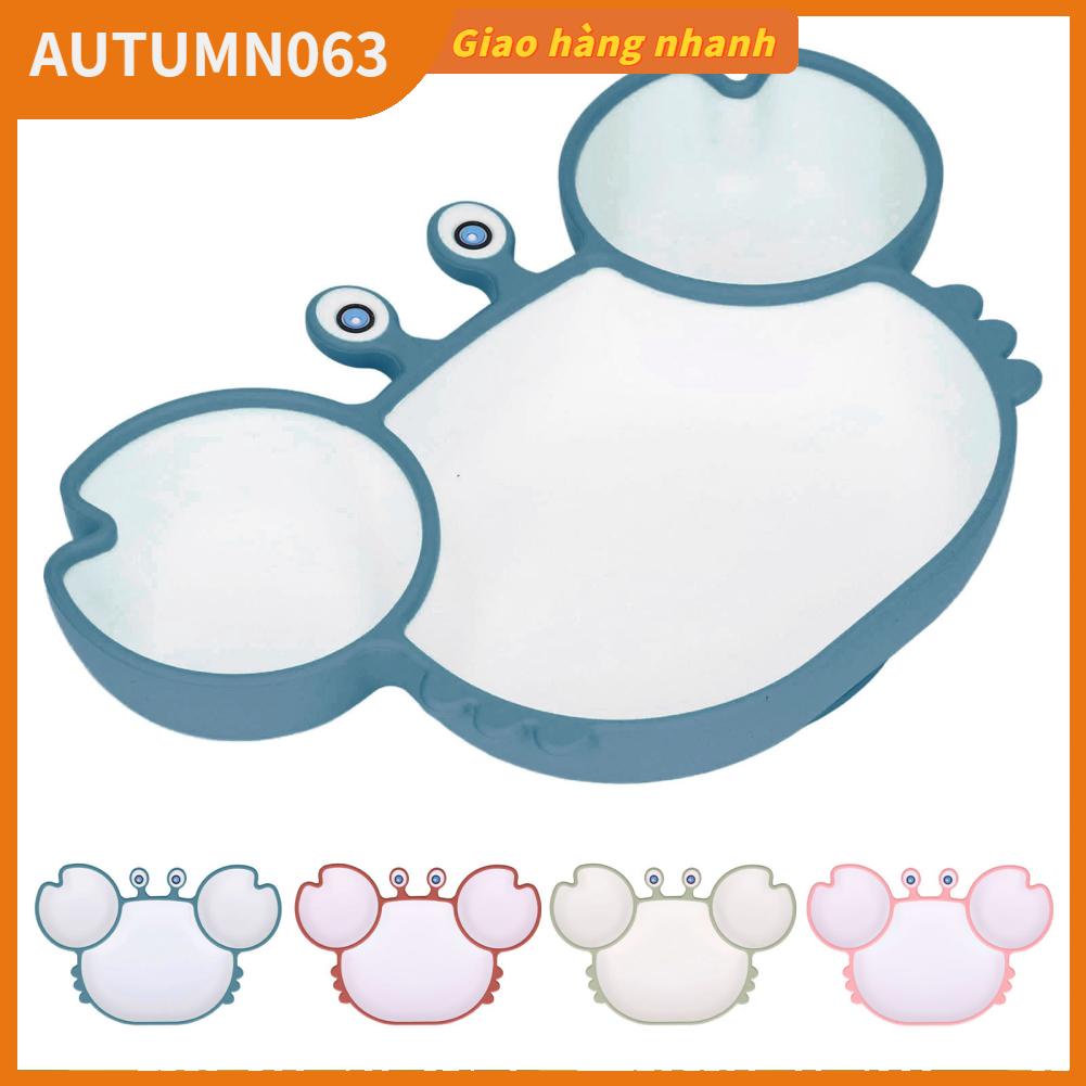 Autumn063 Tấm hút càng cua với cốc Đế silicone chia tấm Dễ dàng múc Thân thiện môi trường cho hầu hết các bàn Ghế cao