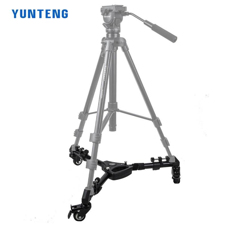 Chân máy ròng rọc chạy đỡ tripod Floor Dolly Yunteng VCT-900