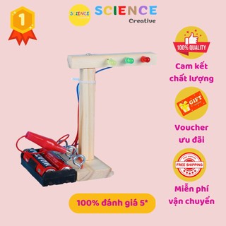 [ Stem] Bộ đồ chơi Đèn giao thông, Đồ chơi trẻ em thông minh, Đồ chơi cho bé, Đồ chơi trẻ em phát triển trí tuệ