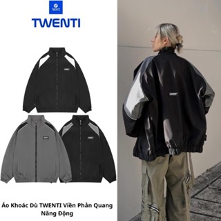 Áo Khoác Dù Local Brand TWENTI Viền Phản Quang Năng Động 2 lớp dày dặn Sgenzstudio