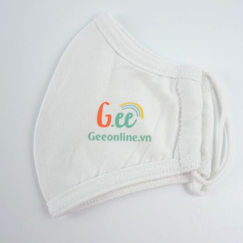 Khẩu Trang Bé Sơ Sinh, Trẻ Em, Người Lớn Kháng Khuẩn Gee Vải Sợi Tre Mềm Mịn Không Mùi