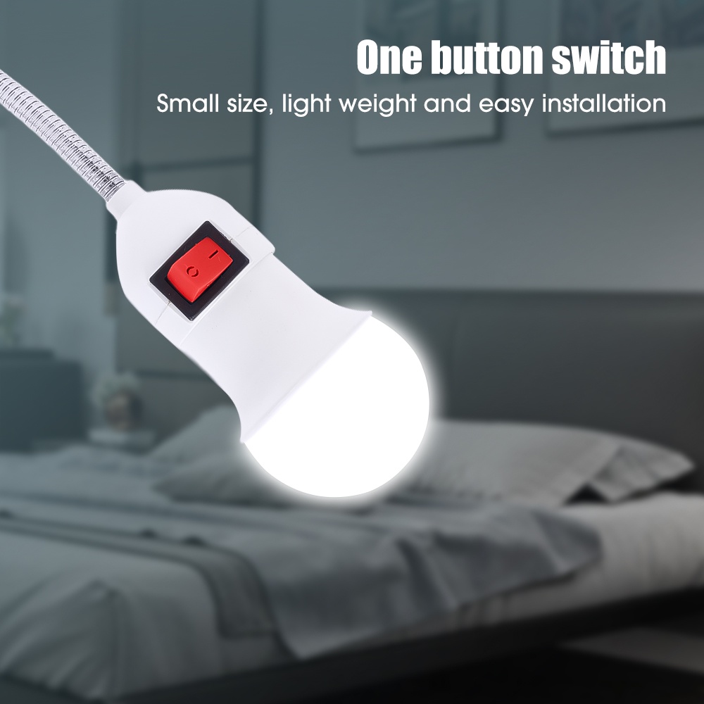Chuôi Bóng Đèn Kèm Công Tắc Mở Rộng 360 Độ Tiện Dụng° Giá Đỡ Bóng Đèn E27 Xoay Được Tiện Dụng Cho Phòng Bếp / Hành Lang