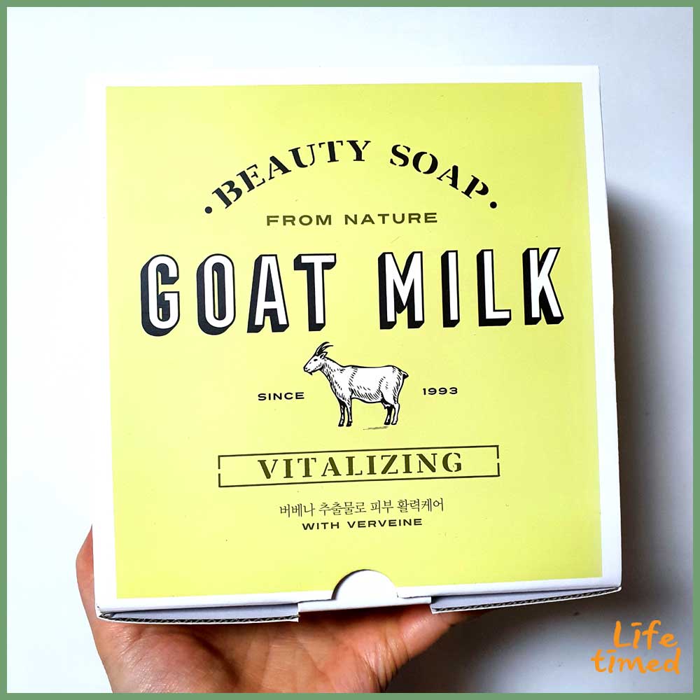 Xà Phòng Tắm Sữa Dê Chanh Verbena Mùi Cam Quýt
