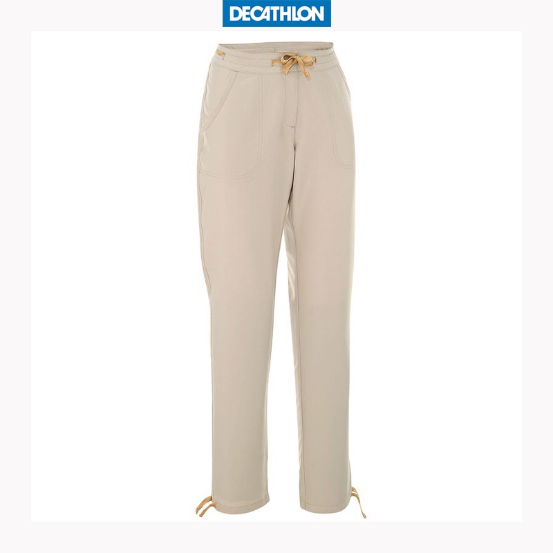 Quần dài leo núi dã ngoại thiên nhiên Decathlon Arpenaz 50 cho nữ - Be