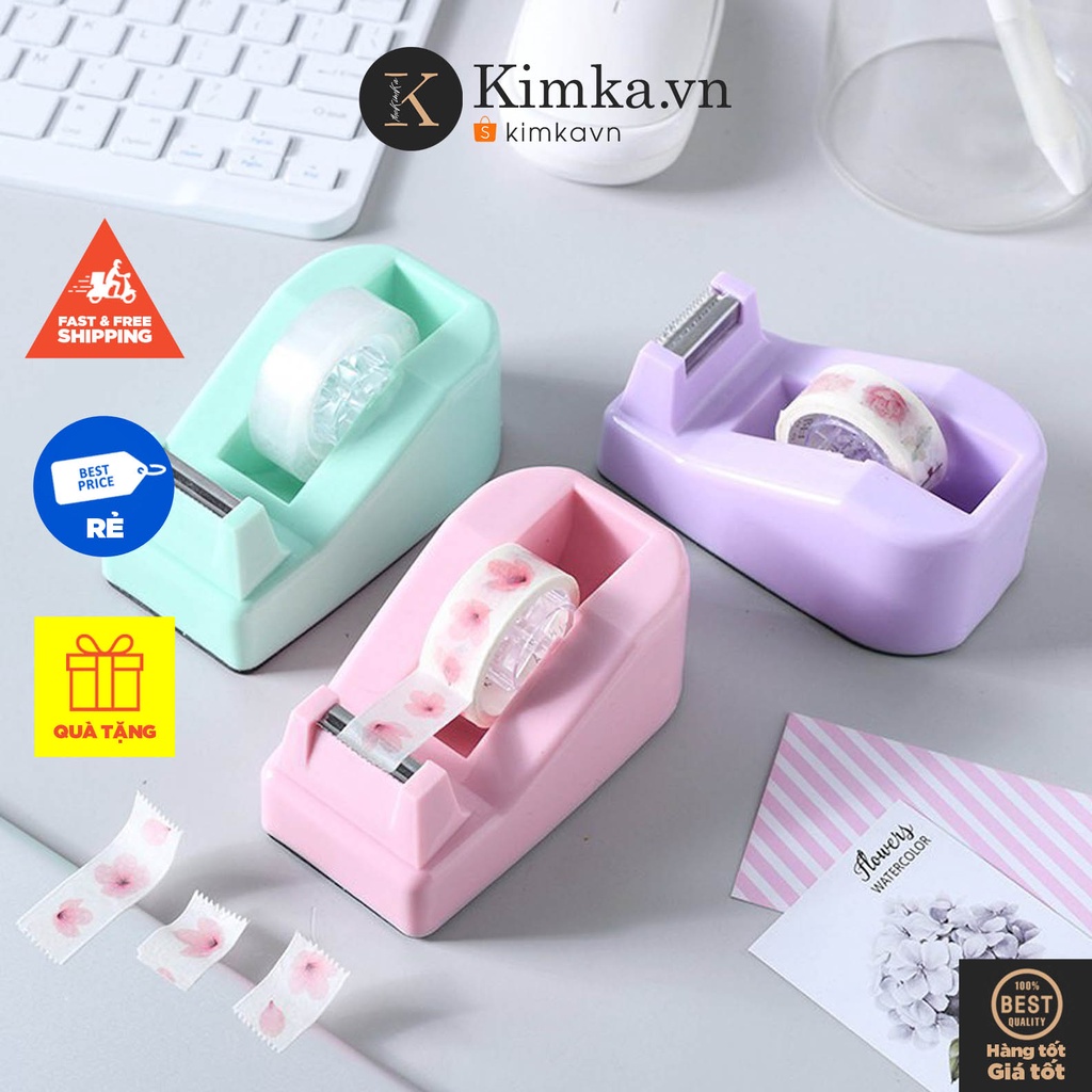 (067) Cắt Băng Dính, Băng Keo Để Bàn 6cm x10,3cm