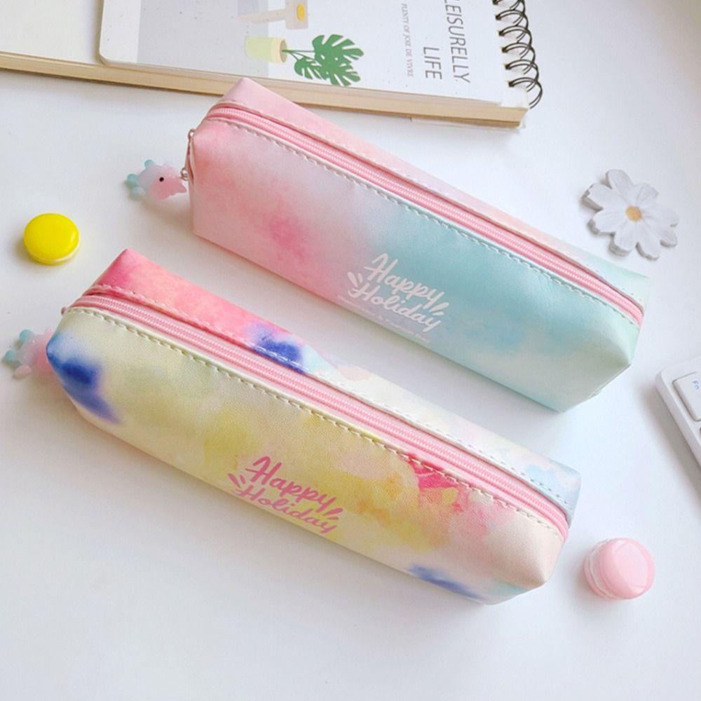 PISTA Túi Đựng Bút Cỡ Lớn Màu Sắc Đa Dạng