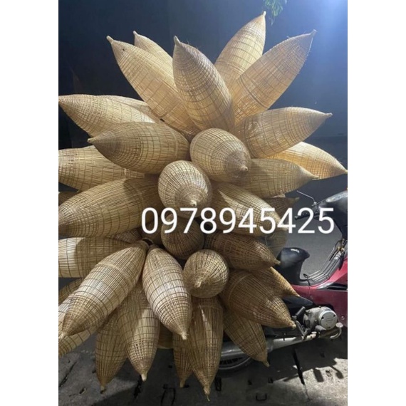 Xả hàng Đèn tre đó, đèn đó tre trang trí giá rẻ