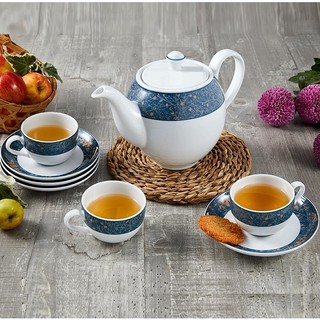 Bộ bình trà Diệp lục sứ Minh Long - bộ bình tách trà diệp lục sứ minh long