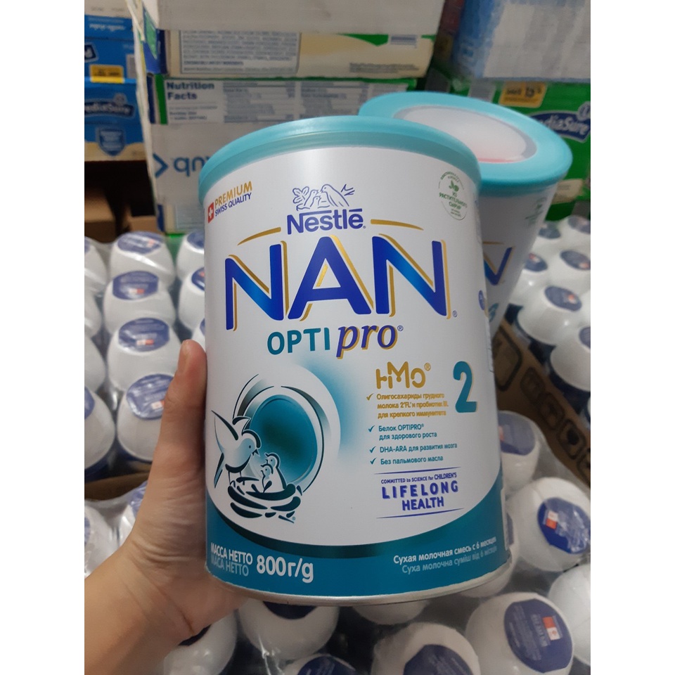 SỮA NAN NGA ĐỦ SỐ 1,2,3,4 800G