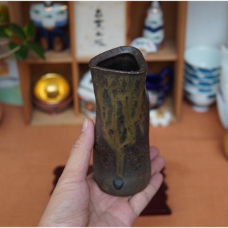 Lọ Gốm Mộc Echizen Dáng Độc Lạ - Gốm Sứ Nhật Bản