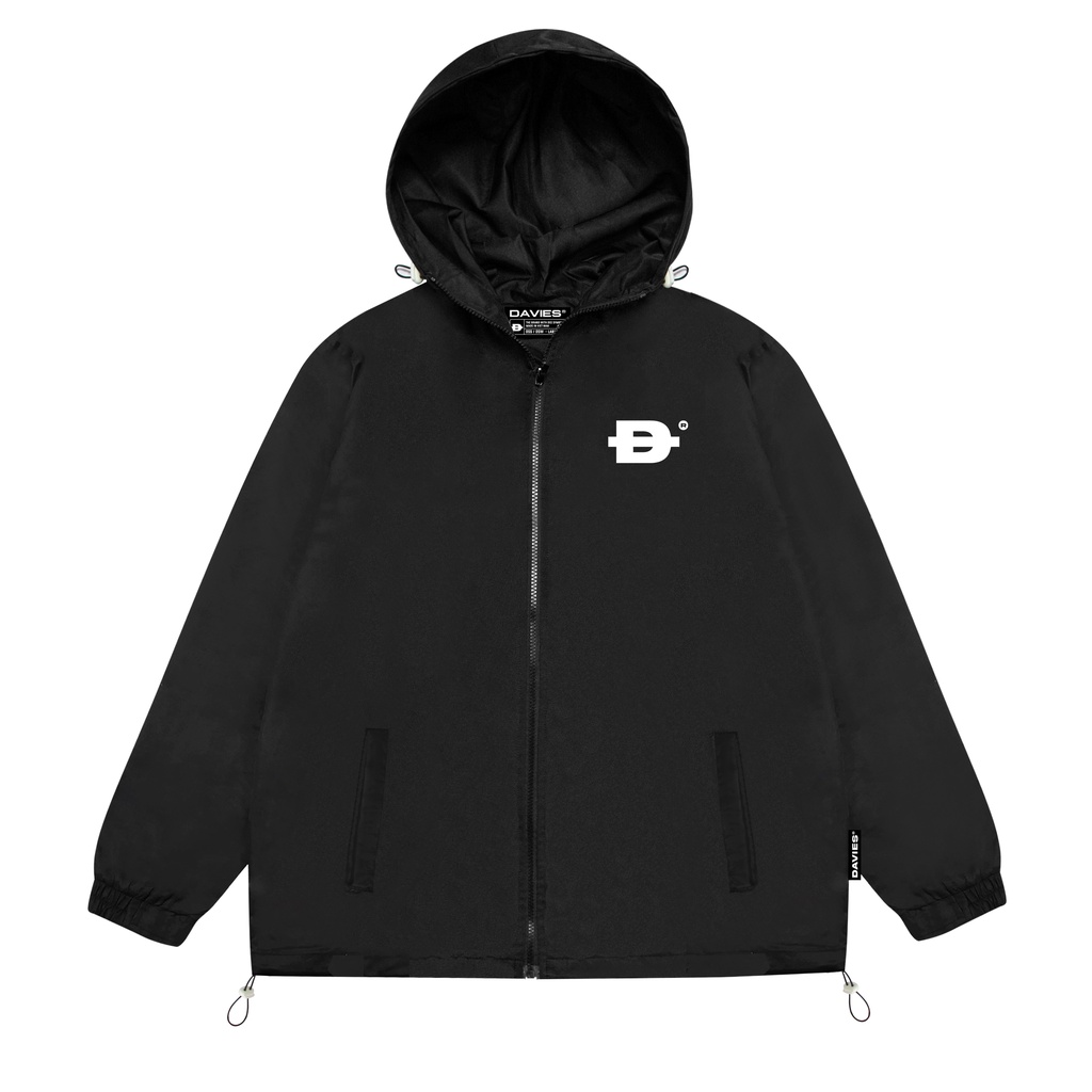 Áo khoác dù nam có mũ local brand DAVIES Hooded Basic Jacket| D25-AK1