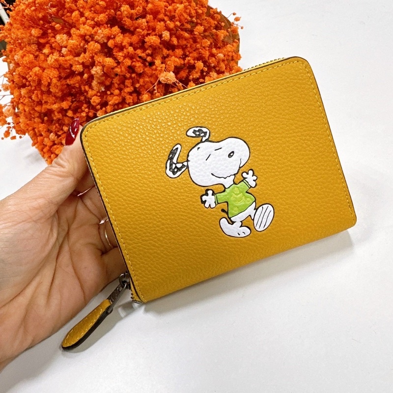 📛RẺ VÔ ĐỊCH📛VÍ COA*CH SNOOPY PEA NỮ SIÊU XINH