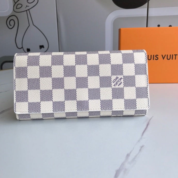Louis vuitton mới thẻ trọn gói 58101 100 phần trăm bản gốc xác thực LV ví cổ điển người đàn ông và phụ nữ cùng một phong cách (với hộp)