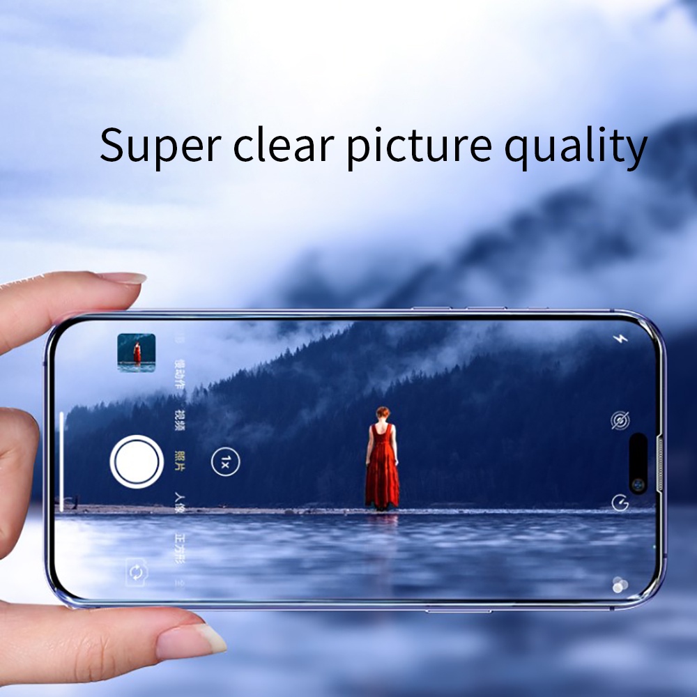 Kính Cường Lực 0.33mm Bảo Vệ Riêng Tư Cho IPhone 14 13 12 11 Pro Max XS 7 8 SE 6 6s Plus