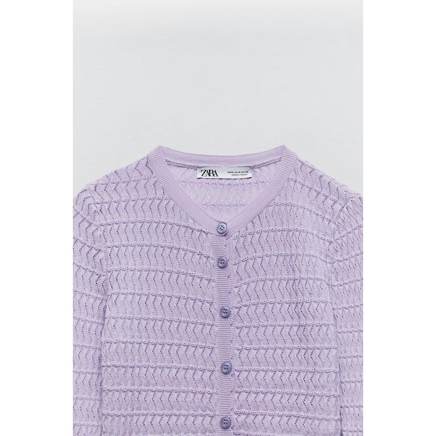 Áo len croptop Zara chính hãng