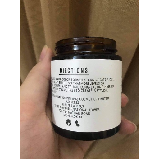 Combo Gôm Sáp Vuốt Tóc VOLCANIC + CLAY WAX Trắng 100gr Tạo Kiểu, Giữ Nếp Cho Tóc. Hàng Chính Hãng