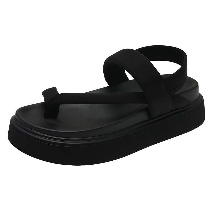 Dép Sandal Đế Dày Thoải Mái Thời Trang Đi Biển Cho Nữ