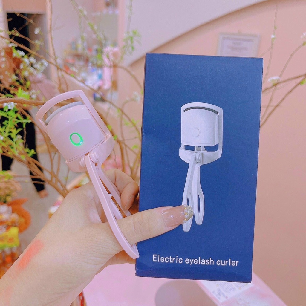 Máy uốn mi điện thông minh- Kẹp bấm mi đa năng Schrmei nhỏ gọn đa năng làm cong nhanh chóng,có tự động sạc điện cổng USB