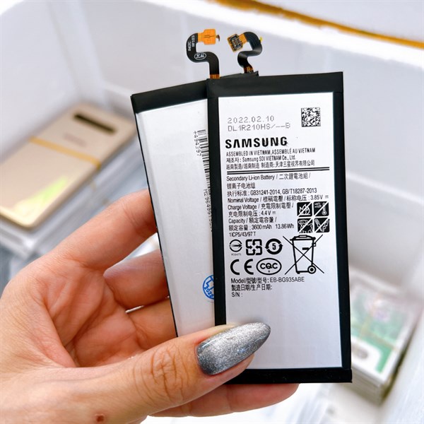 Pin Samsung S7 Edge / EB-BG935ABE (Zin) hàng như hình.