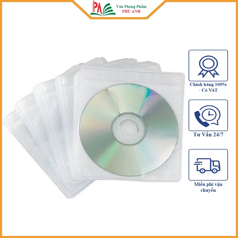 VỎ ĐỰNG ĐĨA XỐP (combo 50 cái)