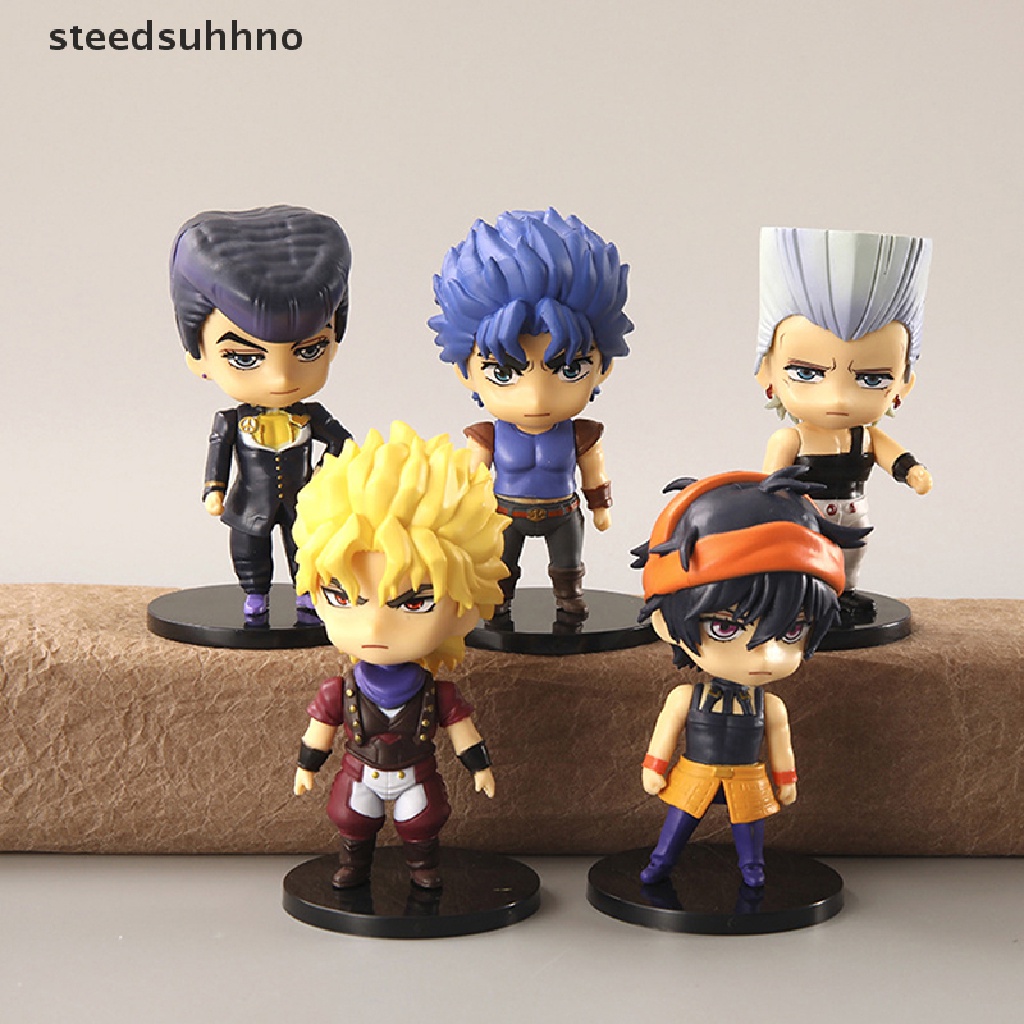 Bộ 5 Mô Hình Nhân Vật JoJo Bizarre Adventure Bằng PVC