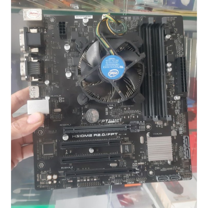Combo main Asus H310, Chip g4900, ram 4G , Fe chặn đầy đủ