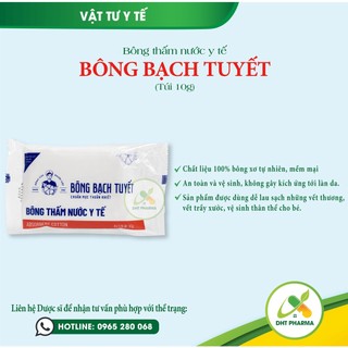 Bông bạch tuyết thấm nước