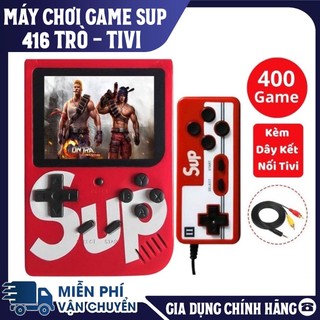 Máy Chơi Game Cầm Tay Sup 400 Trò Chơi Màn hình LCD 3 Inch - Kèm Tay Cầm Chơi Game 2 Người