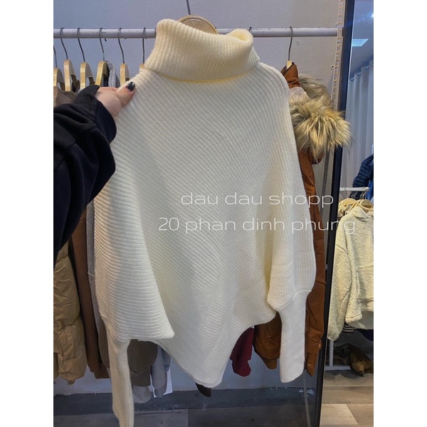 áo len cổ lọ cực ấm