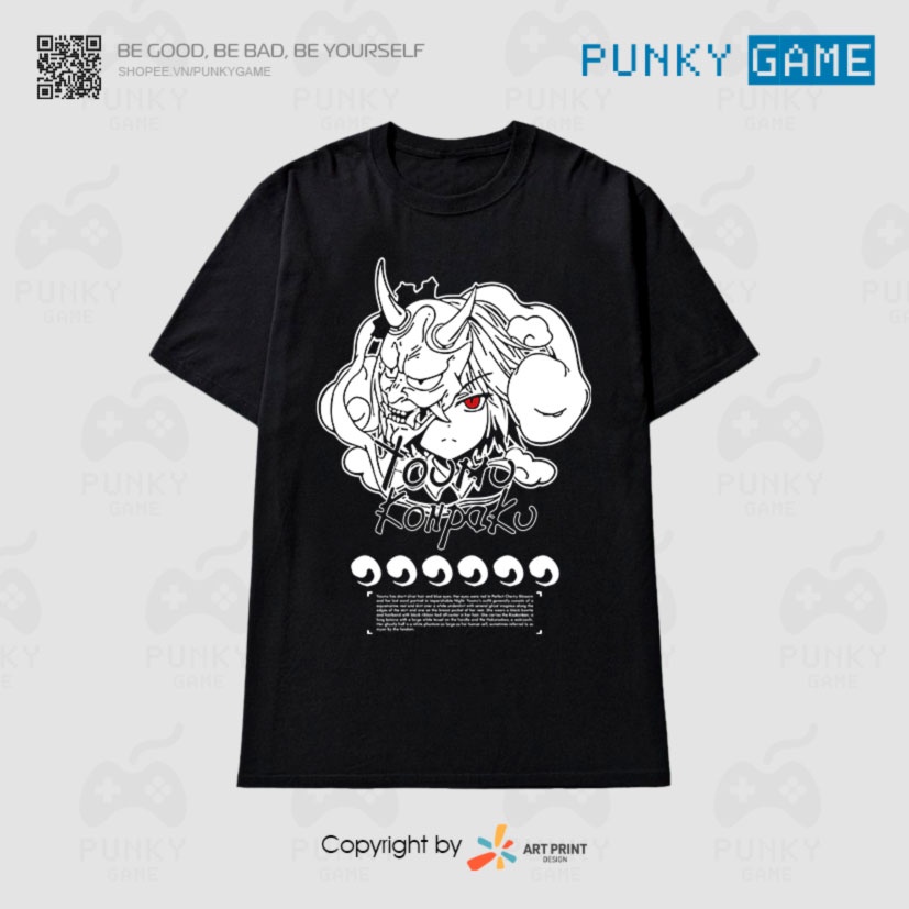 Áo thun Touhou Project Youmu Konpaku  ngắn tay