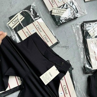 Quần legging cạp cao Chl.oe’ dáng dài chất Umi Hàng Quảng Châu