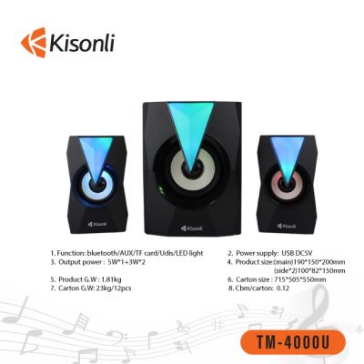 Loa 2.1 Kisonli TM-4000U Bluetooth