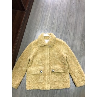Áo khoác cừu chốt live