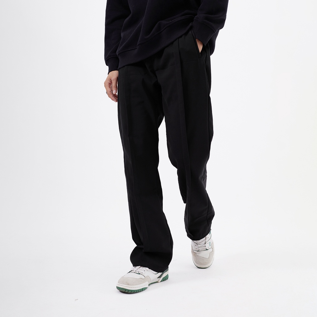 Quần dài kaki lưng thun nam nữ unisex hack dáng Highway pant