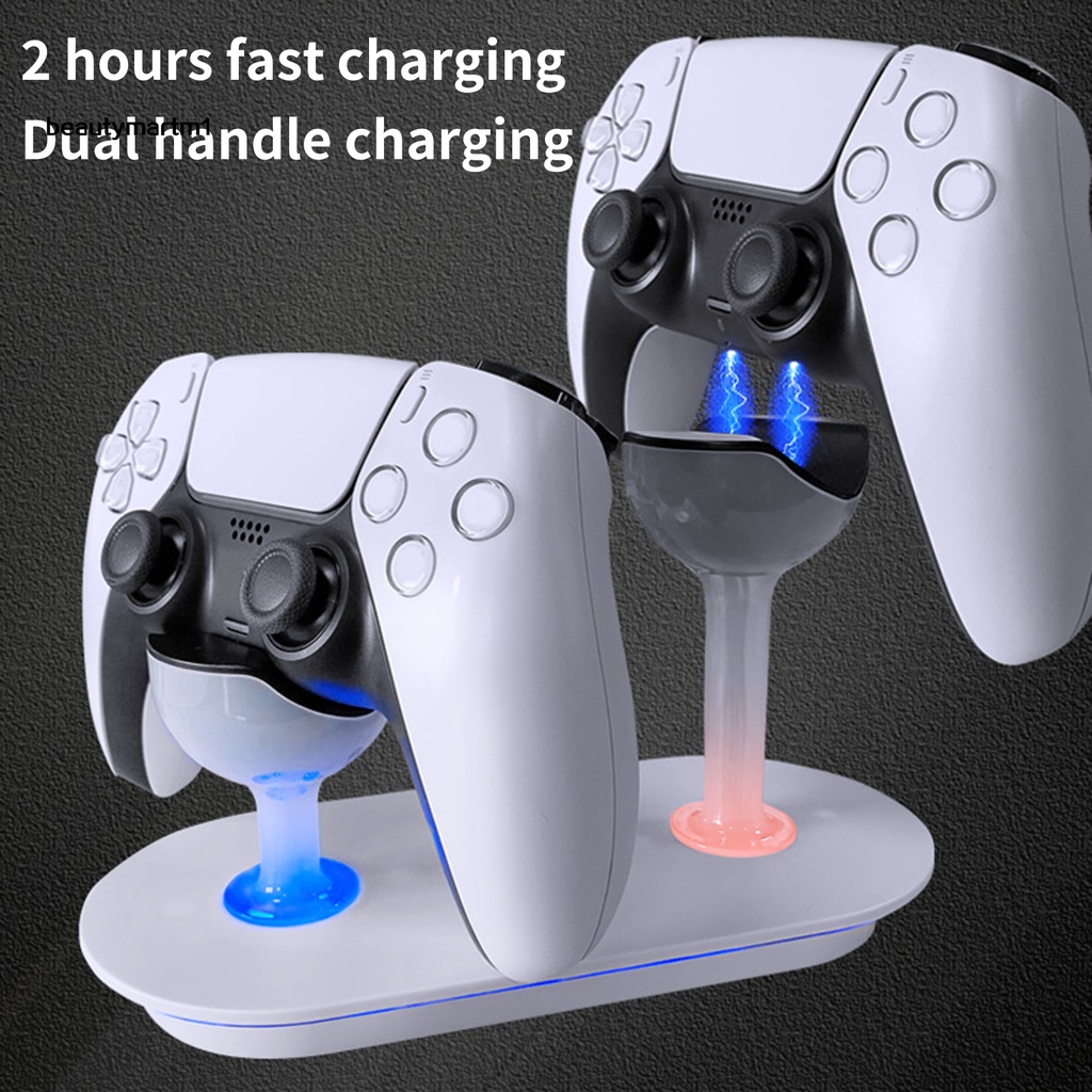 Đế Sạc Đứng Tiết Kiệm Năng Lượng Chống Nhiễu Cho Tay Cầm Chơi Game PS5 BMM1