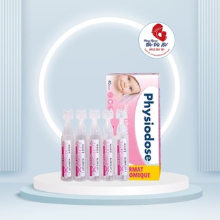 Nước Muối Sinh Lý Physiodose Gilbert Pháp Cho Bé hộp 40 ống