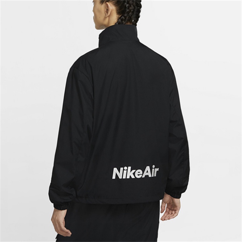 Áo Khoác Gió Nike 100% Chính Hãng Phối Khóa Kéo Đôi Thời Trang Cho Nam Và Nữ