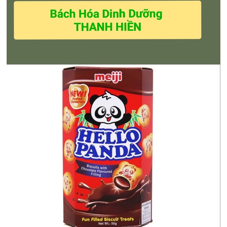 Meiji Bánh Hello Panda Chocolate 50g