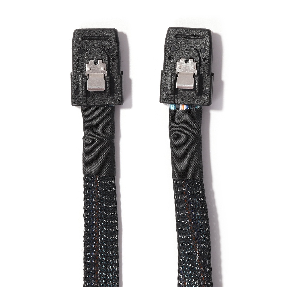 Cáp Dữ Liệu Ổ Cứng SAS SFF 8087 Sang SFF 8087 Server Dài 50cm - Màu Đen