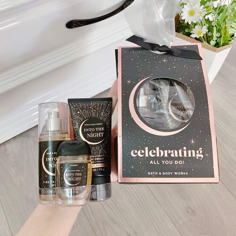Set sữa tắm, xịt thơm, gel rửa tay Bath and Body Works Travel Size